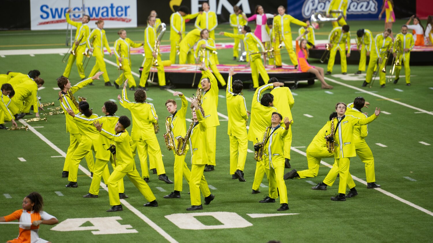 The Woodlands marching band, 2025 show