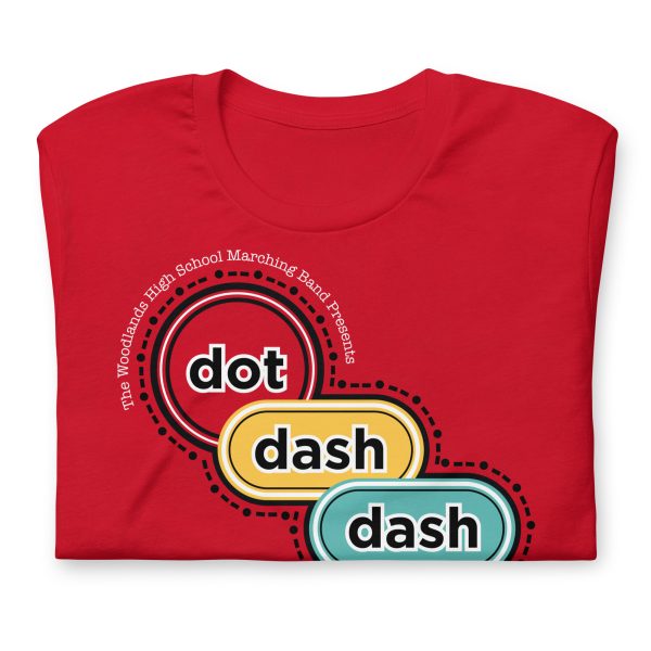 Dot Dash Dash Unisex T-shirt - Image 5